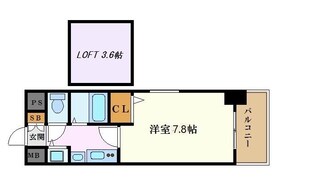 プレサンス名古屋駅前アクシスの物件間取画像